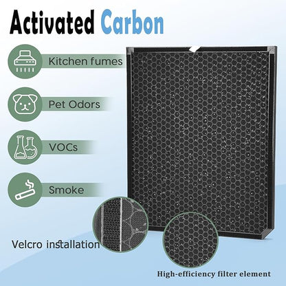 10-Pack Filters Replacement Set Compatible - Image 3