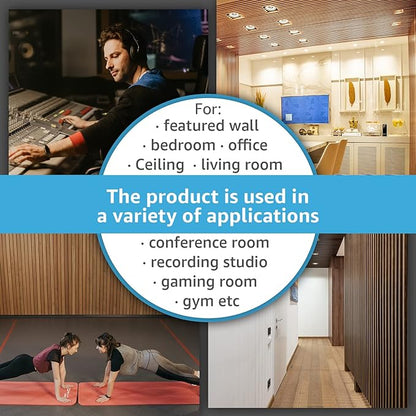 Art3d 2 Wood Slat Acoustic Panels - Image 7