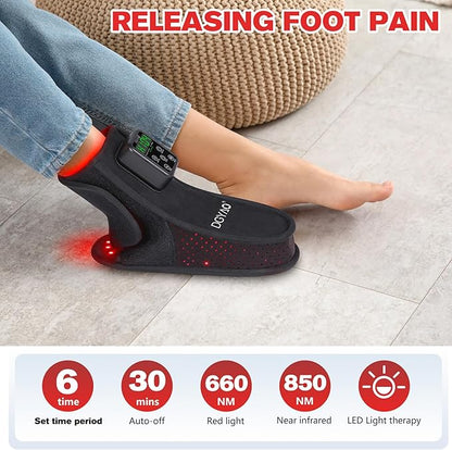 Rechargeable Red Light Therapy Feet Ankle, 132 LEDs 660 nm Red Light and 850 nm - Image 7