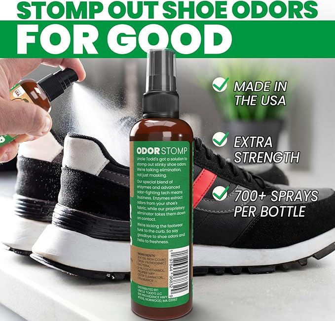 Uncle Todd's Shoe Deodorizer Spray - Image 2