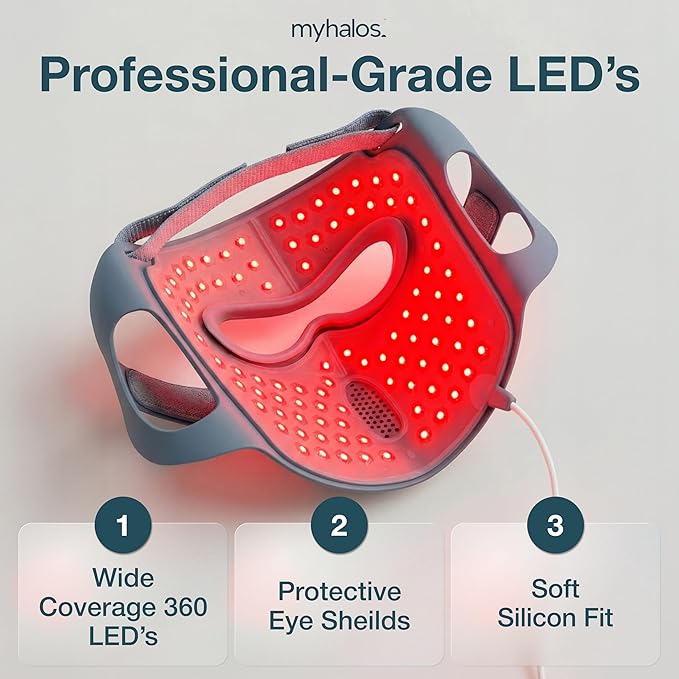 myhalos® Red Light Therapy Face Mask - Image 6