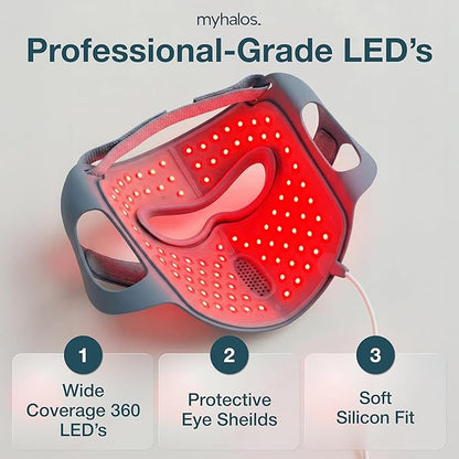 myhalos® Red Light Therapy Face Mask - Image 6
