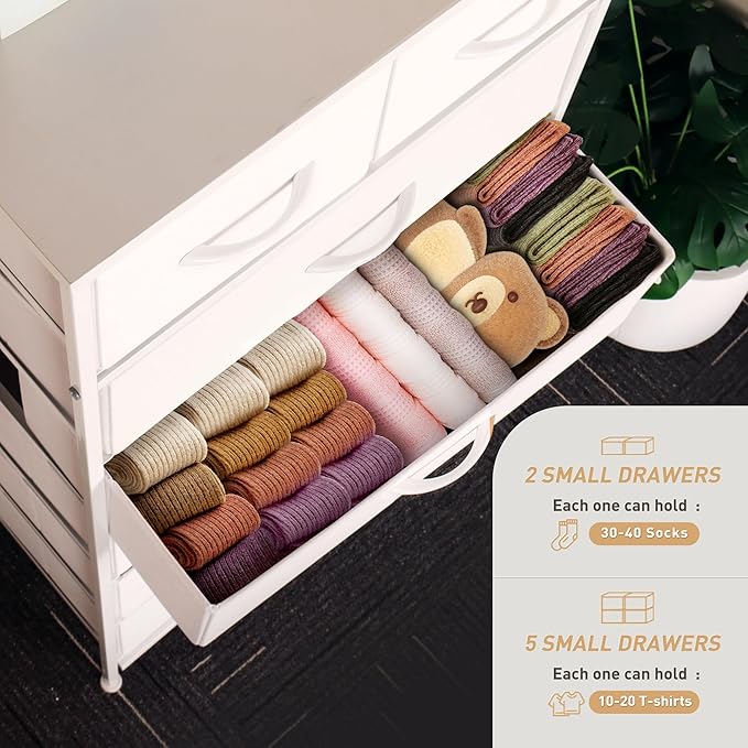 Mifuro Tall Dresser for Bedroom, Vertical Storage Organizer Tower - Image 5