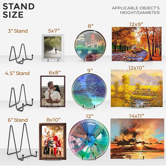 TR-LIFE 4 Pack 3 Inch Small Display Stands - Image 7
