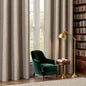 IGEMAEVE Blackout Curtains for Bedroom Rod Pocket Linen 52" W x 84" L | Living Room | Privacy | Room Darkening | Thermal | Insulated | Window Drape