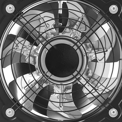 XUFOPLY 9.84 Inch Exhaust Fan, 110V 100W Wall Mounted Vent Fans 2600RPM Kitchen - Image 8