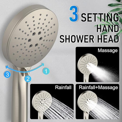 Iriber Thermostatic Shower System Wall Mount - Image 5