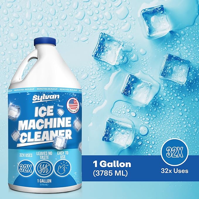 Sylvan Ice Machine Cleaner and Descaler | 1 Gal. | Free Cloth | Made in USA | - Image 3