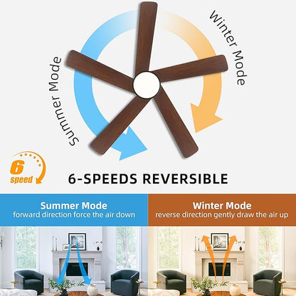 WINGBO 48 Inch DC Ceiling Fan - Image 3