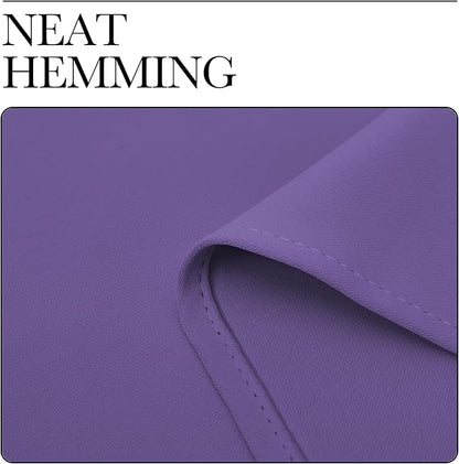 NICETOWN RV Blackout Curtains for Camper Windows, Lilac Purple, Short Blackout - Image 6