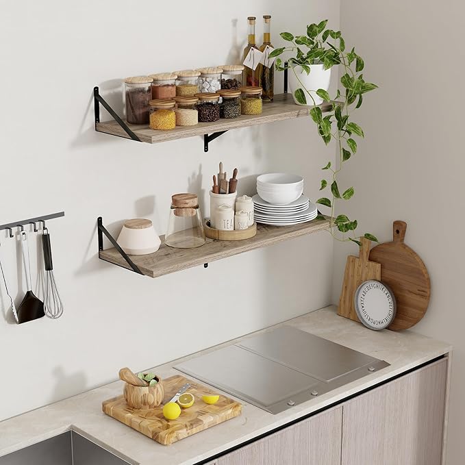 Axeman 12 Inch Deep Floating Shelves - Image 2
