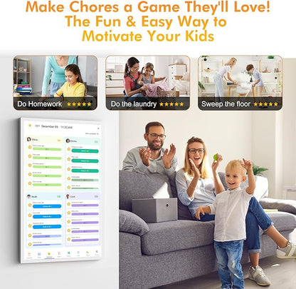 24" Digital Calendar Picture-Frame for-Wall-Planner - Image 4