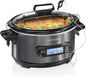Hamilton Beach Portable 6 Quart Set & Forget Digital Programmable Slow Cooker by HamiltonBeach