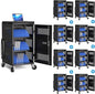8 Pack | Fully Assembled 30 Bay Multi Device Charging Station by POCHAR-FactoryDirectCustomizedProducts