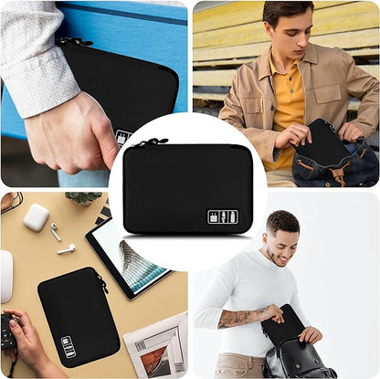 Electronics Organizer, Travel Cord Organizer Pouch, Portable Cable Organizer - Image 6