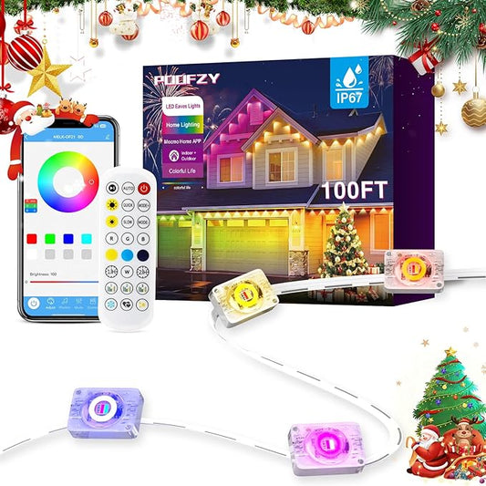 POOFZY Permanent Outdoor Lights by POOFZY