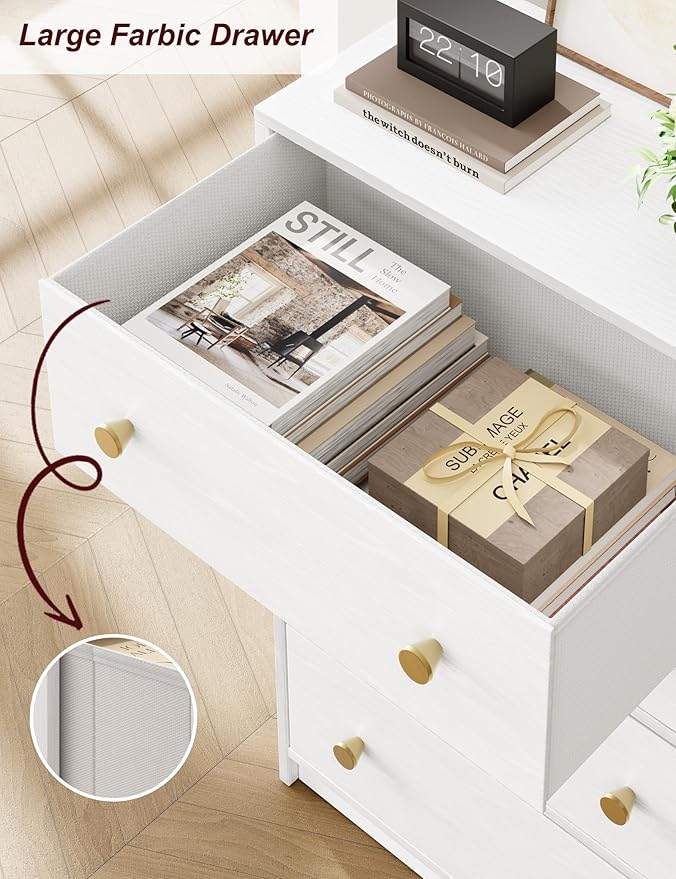 Nicehill White Dresser for Bedroom - Image 4