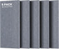 5 Pack Acoustic Panels, Premium Wall Sound Absorbing Panels, Decorative Sound by TO-TH