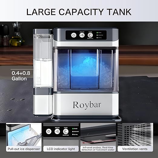 Large Capacity Ice Makers Countertop One-Click Operation Self-Cleaning Portable - Image 5