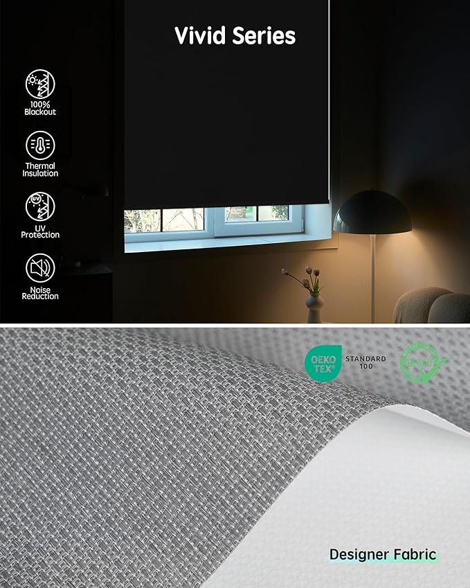 Yoolax Motorized Blinds with Remote, Smart Blinds - Image 6