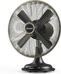 AMACOOL Oscillating Vintage Fan, All Metal 8" Retro Table Top Fan, Adjustable by AMACOOL
