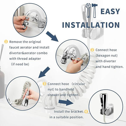 CECEFIN Kitchen Sink Sprayer Hose Attachment - Image 6