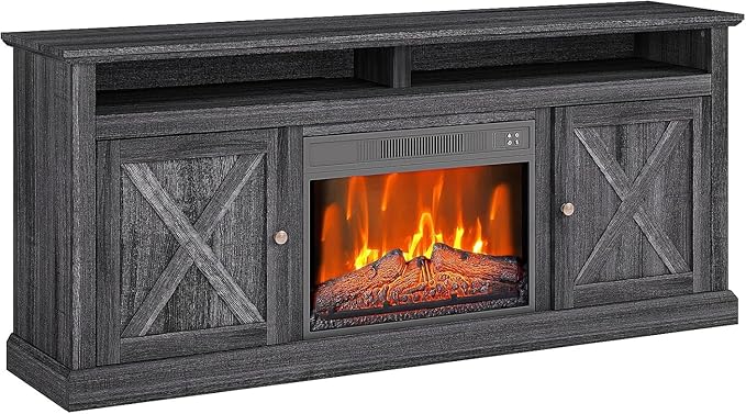 Electric Fireplace, Fireplace TV Stand by HOME