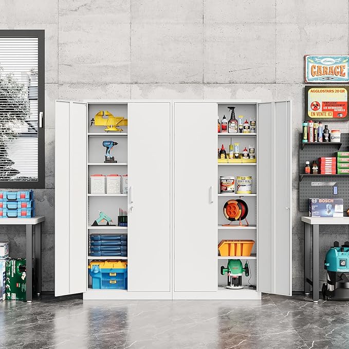 Metal Storage Cabinet-72” Tall Steel File Cabinets - Image 7