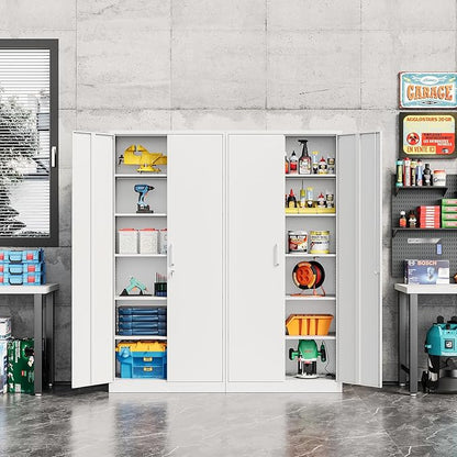 Metal Storage Cabinet-72” Tall Steel File Cabinets - Image 7