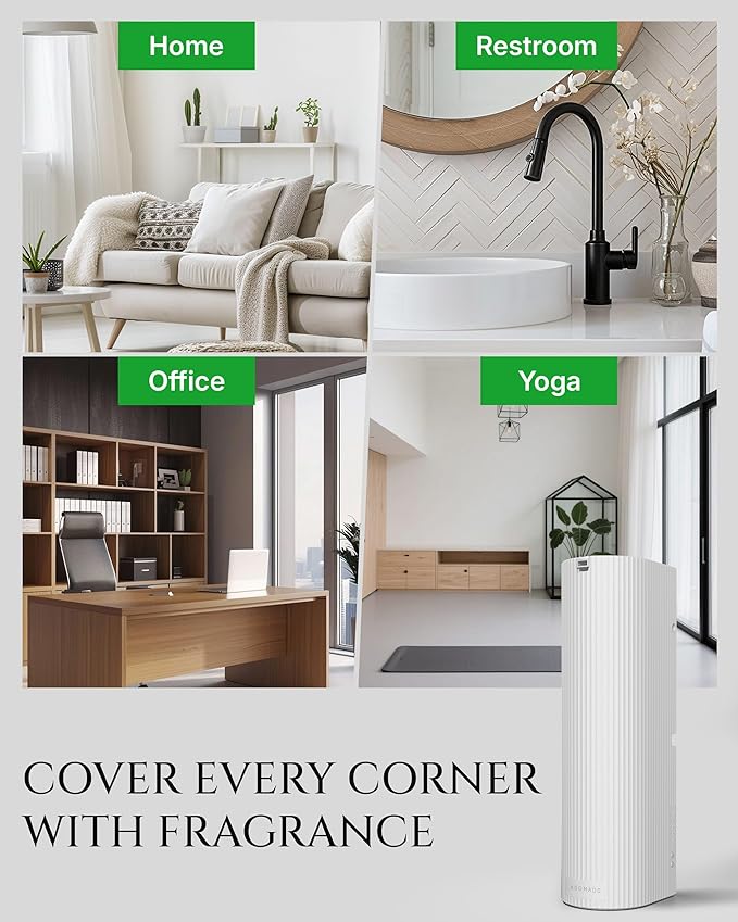 Scent Diffuser Starter Kit – Waterless Essential Oil Diffuser - Image 6