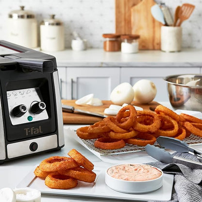 T-fal Deep Fryer with Basket, Electrics Stainless Steel 3.5 Liter Oil Capacity - Image 8