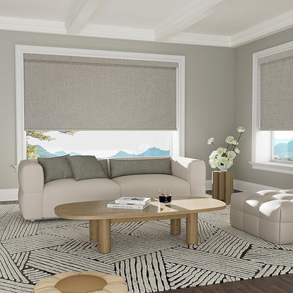 Boolegon Motorized Blinds with Remote, 100% Blackout Smart Electric Window - Image 5