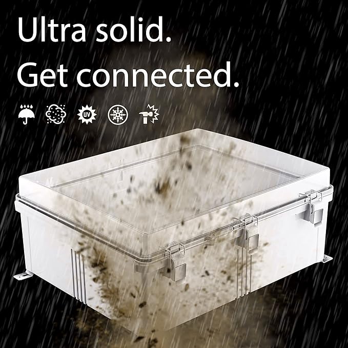 Gratury Junction Box, IP67 Waterproof Plastic Enclosure - Image 2
