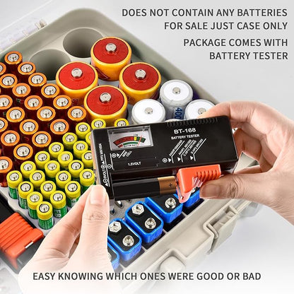 Battery Organizer Storage Holder Box Case - Image 6