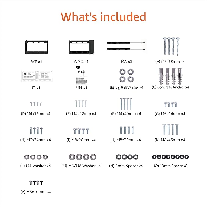 Amazon Basics Tilt TV Wall Mount - Image 6