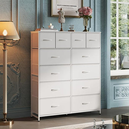 WLIVE Tall White Dresser for Bedroom - Image 2