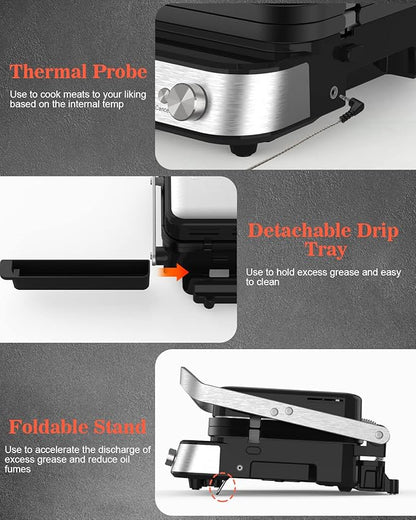 Panini Press Grill Sandwich Maker - Image 7