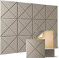 Sonicism 12 Pack X-Lined Acoustic Panels by Sonicism