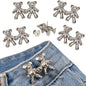 TOOVREN Cute Bear Button Pins for Loose Jeans by TOOVREN
