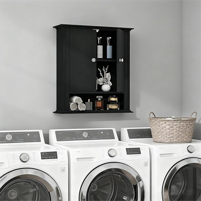 Bathroom Cabinet Wall Mounted| Over The Toilet Storage Cabinet - Image 7