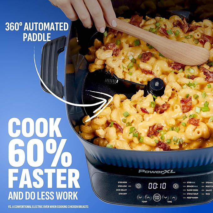 STIRMAX™ Midnight Blue 7.5 Quart Digital Multi-Cooker - Image 5