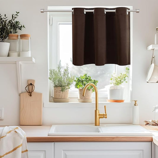 ChrisDowa Blackout Curtains 36 Inches Long by ChrisDowa