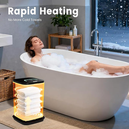 STARLEAD Heated Towel Warmers for Bathroom - 22L Large Towel Warmer Bucket - Image 8