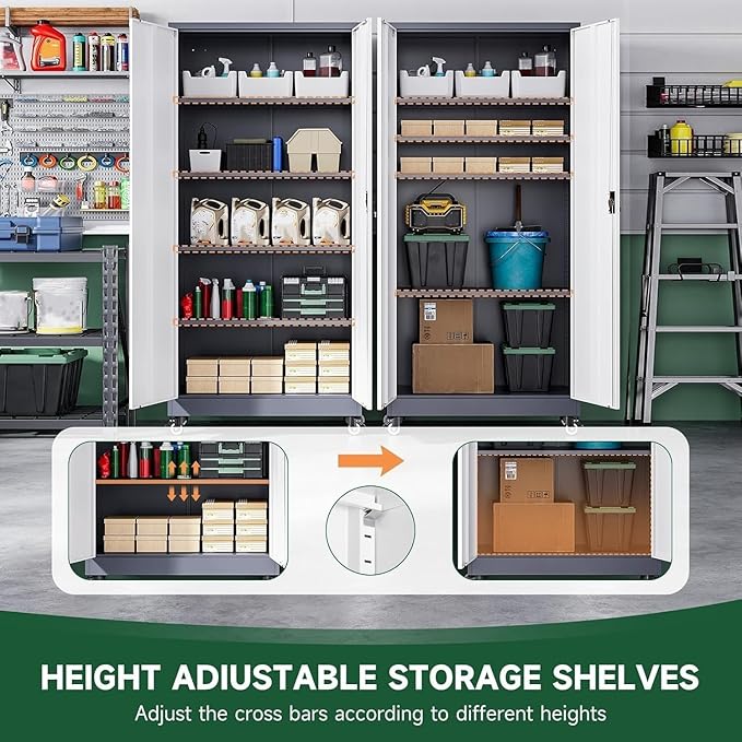 Letaya Metal Garage Storage Cabinets - Image 5