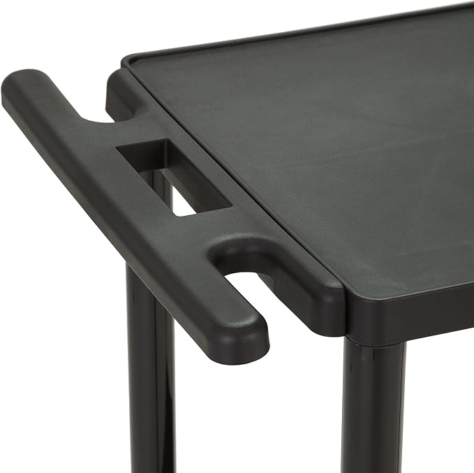 Norwood Commercial Furniture 2-Tier Mobile Utility AV Cart - Image 2