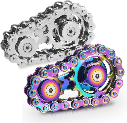 Valentines Day Gifts for Teens Boys Metal Fidget Spinner Toys for Adults by Chilvil
