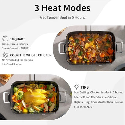 Slow Cooker 10-Quart - Image 6