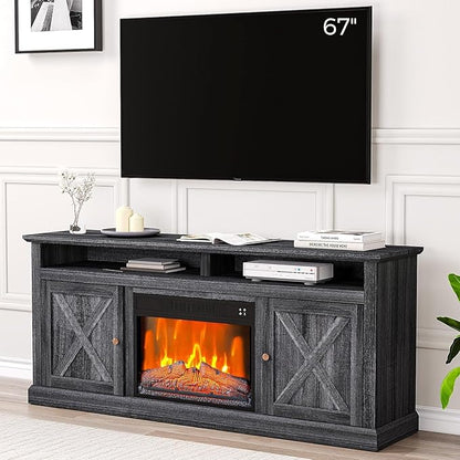 Electric Fireplace, Fireplace TV Stand - Image 6