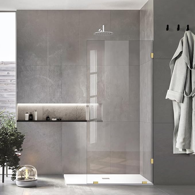 Bathroom Shower Glass Door 34 * 74" - Image 2