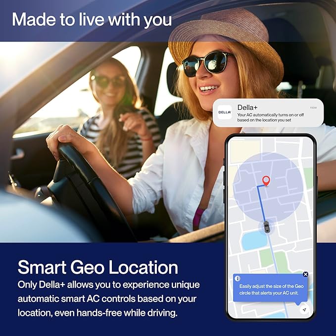 DELLA Motto Series 9100 BTU 20.5 SEER2 115V Mini Split AC, Cools Up to 400 Sq.Ft - Image 4